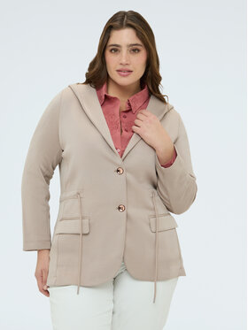 Fiorella Rubino Fiorella Rubino Bluza G863L009023N013 Szary Slim Fit