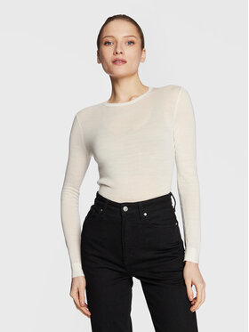 Calvin Klein Calvin Klein Sweater Extra Fine K20K204139 Bézs Slim Fit