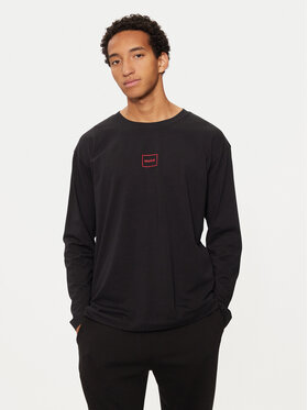 HUGO UNDERWEAR HUGO UNDERWEAR Marškinėliai ilgomis rankovėmis 50525229 Juoda Regular Fit