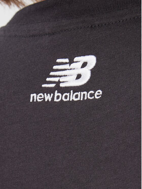 New Balance Majica WT23503 Črna Oversize