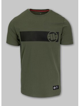 PITBULL PITBULL T-Shirt CASINO Zielony Regular Fit