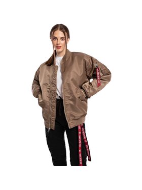 Alpha Industries Alpha Industries Kurtka przejściowa MA-1 Core Wmn 108010-183 Brązowy Classic Fit