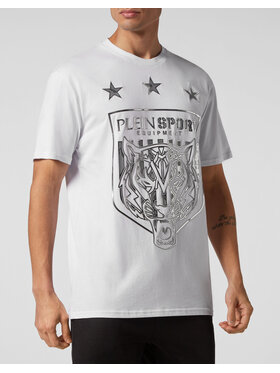 Plein Sport Plein Sport T-Shirt 2011 Biały Regular Fit