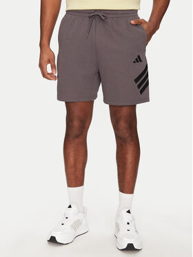 adidas adidas Спортни шорти Future Icons 3-Stripes JD4881 Сив Regular Fit