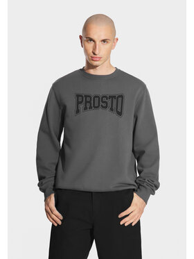 PROSTO. PROSTO. Bluza College Szary ciemny Straight Fit