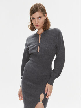 PINKO Pinko Svetr Chioccia 101848 A15S Šedá Regular Fit