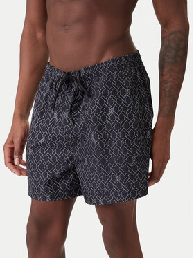 KARL LAGERFELD KARL LAGERFELD Pantaloni scurți pentru înot B1M46003 Bleumarin Regular Fit