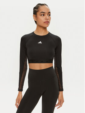 adidas adidas Funkční tričko Hyperglam Training IN6773 Černá Slim Fit