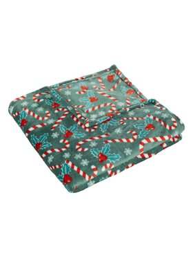 MIAhome MIAhome Koc pled futrzany świąteczny Mistletoe 130x180 cm Kolorowy