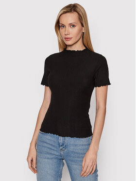 ONLY ONLY Bluză Emma 15224967 Negru Slim Fit