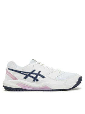 Asics Asics Boty na tenis Gel-Dedicate 8 1042A237 Bílá