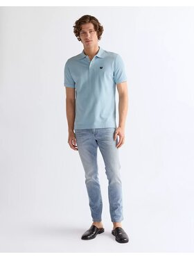 Wrangler Wrangler Jeansy LARSTON Niebieski Slim Fit