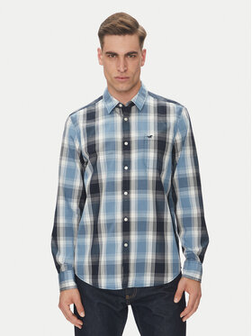 Mustang Mustang Camicia Chester 1016237 Blu Regular Fit