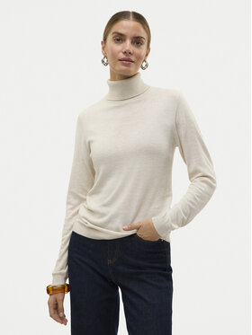 Vero Moda Vero Moda Dolcevita Iris 10320450 Beige Slim Fit