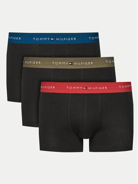Tommy Hilfiger Tommy Hilfiger Súprava 3 kusov boxeriek UM0UM02763 Čierna