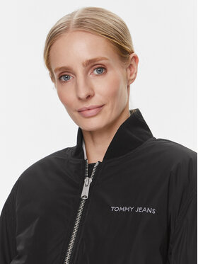 Tommy Jeans Bomber Jakna Classics DW0DW17240 Črna Regular Fit