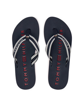 Tommy Hilfiger Tommy Hilfiger Japonki Th Webbing Summer Sandal FW0FW09193 Granatowy