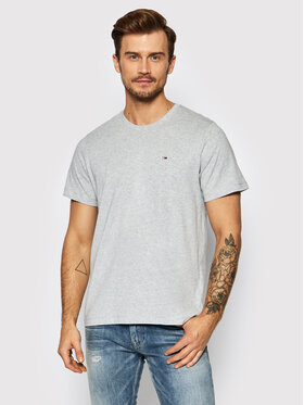 Tommy Jeans Tommy Jeans T-krekls Classic DM0DM09598 Pelēks Regular Fit