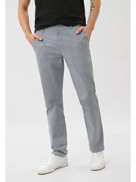 Volcano Volcano Chinosy R-TIMO Niebieski Regular Fit