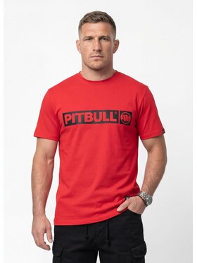 PITBULL PITBULL T-Shirt HILLTOP Czerwony Regular Fit