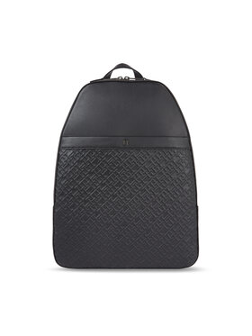 Tommy Hilfiger Tommy Hilfiger Раница Th Monogram Pu Backpack AM0AM11612 Черен