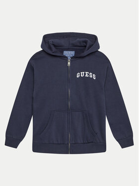 Guess Guess Mikina L4BQ25 KAX74 Tmavomodrá Regular Fit