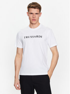 Trussardi Trussardi T-krekls 52T00724 Balts Regular Fit