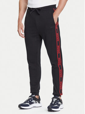 HUGO HUGO Donji dio trenerke Liam 50540918 Crna Regular Fit