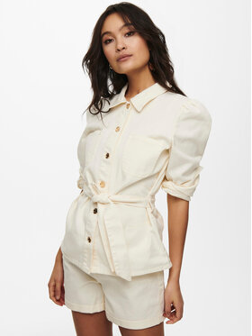 ONLY ONLY Veste de mi-saison 15220523 Beige Regular Fit