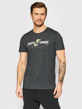 Jack&Jones Jack&Jones T-Shirt Connor 12205428 Szary Regular Fit