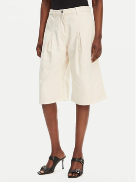 PINKO PINKO Bermudy Pascal 105245 A2M8 Béžová Relaxed Fit