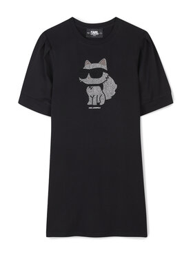 Karl Lagerfeld Kids Karl Lagerfeld Kids Vestito da giorno Z30458 D Nero Regular Fit