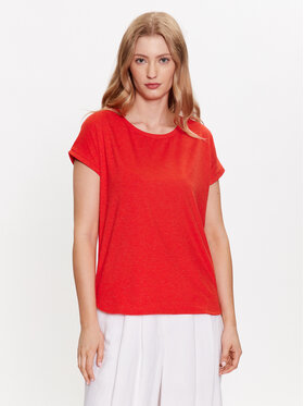 ICHI ICHI T-shirt 20109945 Crvena Regular Fit