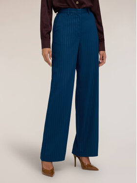 Motivi Motivi Pantaloni di tessuto P03KQ004750N0V4 Turchese Over Fit