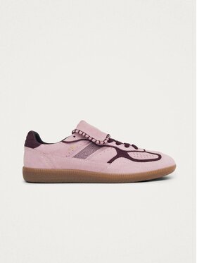 ALOHAS ALOHAS Sneakersy Tb.490 Club Suede Pink Leather Sneakers Różowy