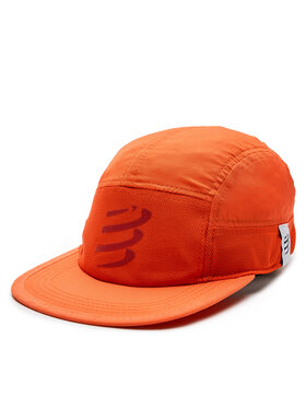 Compressport Compressport Czapka z daszkiem 5 Panel Light Cap CU00097B Czerwony
