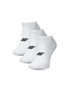 4F 4F Skarpety krótkie MIDSHOP ACCESSORIES Biały