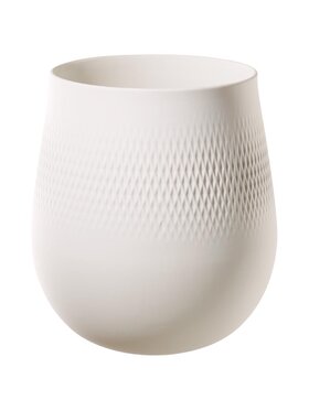 Villeroy & Boch Villeroy & Boch Wazon Manufacture Collier Blanc Villeroy & Boch Biały