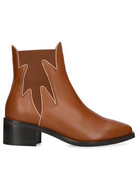 Conhpol Conhpol Botki Yasemin - BI5753-02 Brązowy