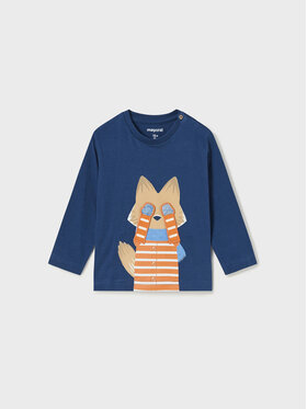 Mayoral Mayoral Bluse 2.018 Blau Regular Fit