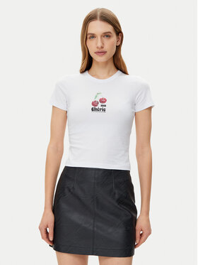 JJXX JJXX Тишърт Gigi 12277657 Бял Stretch Fit