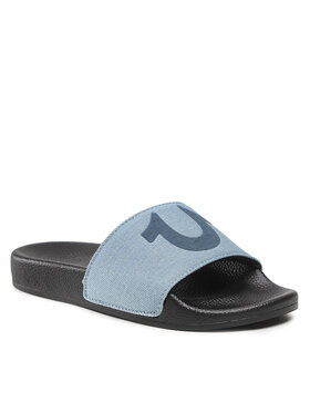 True Religion True Religion Natikači TRSLIDE024 Modra