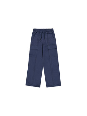 Alpha Industries Alpha Industries Spodnie cargo Open Leg Cargo Pant Kids Granatowy Loose Fit