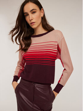 Motivi Motivi Cardigan M166W003201N0Z6 Bordeaux Regular Fit