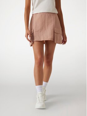 Guess Guess Spódnica 171065 Różowy Classic Fit