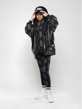 DKNY DKNY Легінси D34B12 D Чорний Slim Fit