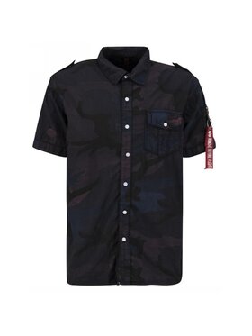 Alpha Industries Alpha Industries Koszula AI.136423-125-L Szary Regular Fit