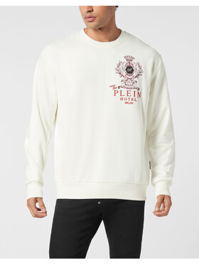PHILIPP PLEIN PHILIPP PLEIN Felpa 25961 Bianco Regular Fit