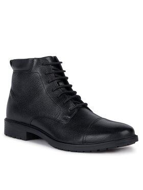 Geox Geox Schnürschuhe U Kapsian U363PC 00046 C9999 Schwarz