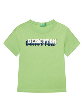 United Colors Of Benetton United Colors Of Benetton T-shirt 3I1XG10HT Verde Regular Fit